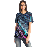 Pink & Blue Sawtooth Sublimation T-Shirt