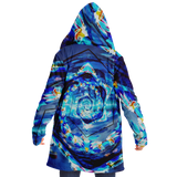 Frozen Spiral Cloak - Blue