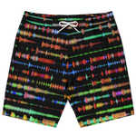 DJ Board Shorts - Audio Waveform Song Grid