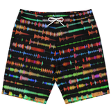 DJ Board Shorts - Audio Waveform Song Grid