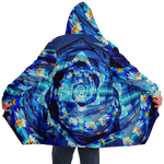 Frozen Spiral Cloak - Blue