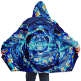 Frozen Spiral Cloak - Blue