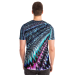 Pink & Blue Sawtooth Sublimation T-Shirt