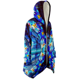 Frozen Spiral Cloak - Blue