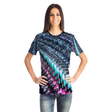 Pink & Blue Sawtooth Sublimation T-Shirt