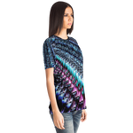 Pink & Blue Sawtooth Sublimation T-Shirt