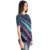 Pink & Blue Sawtooth Sublimation T-Shirt