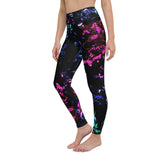 'Purple Reflections' Yoga Pants