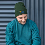 Frozen Turtle Graffiti Beanie