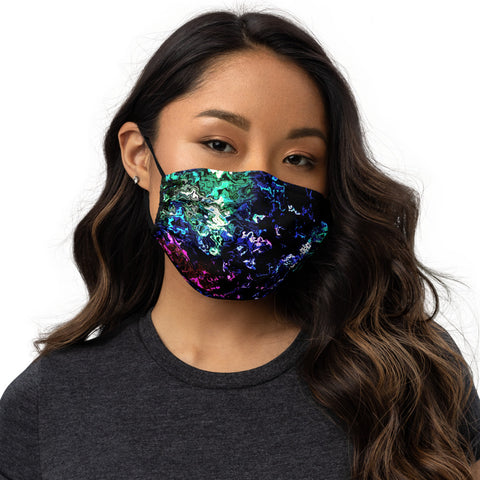 'Purple Reflections' Face Mask