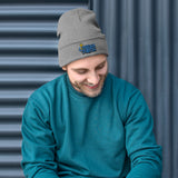 Frozen Turtle Graffiti Beanie