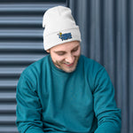 Frozen Turtle Graffiti Beanie